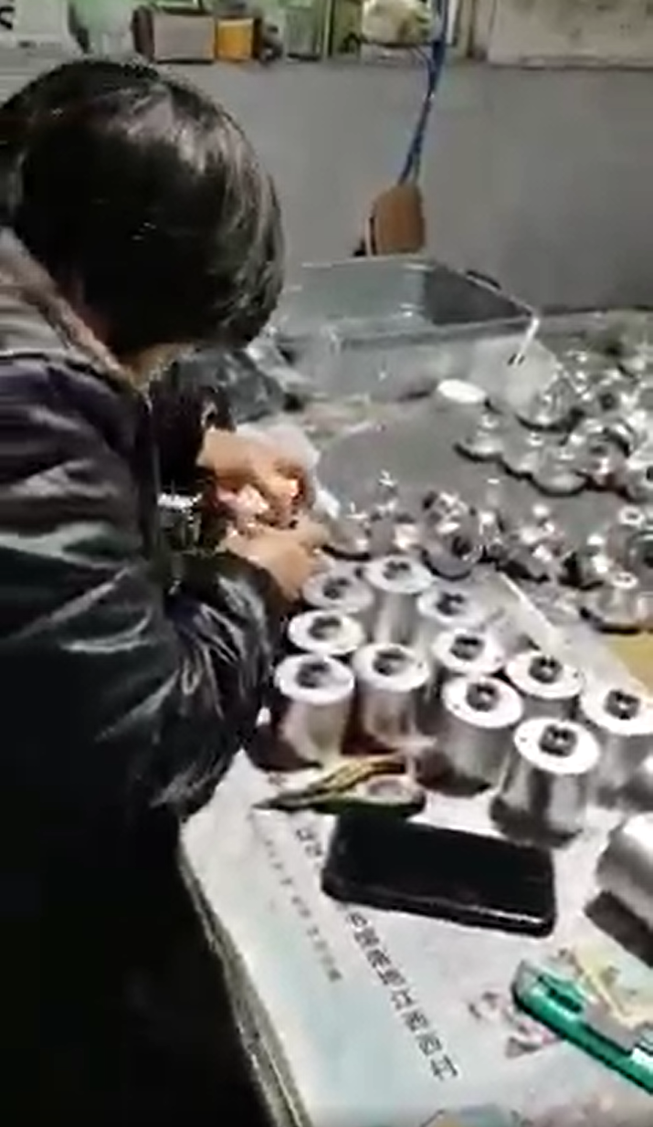 High Pressure Washer Surface Cleaner Rotary Head Swivel Under Production